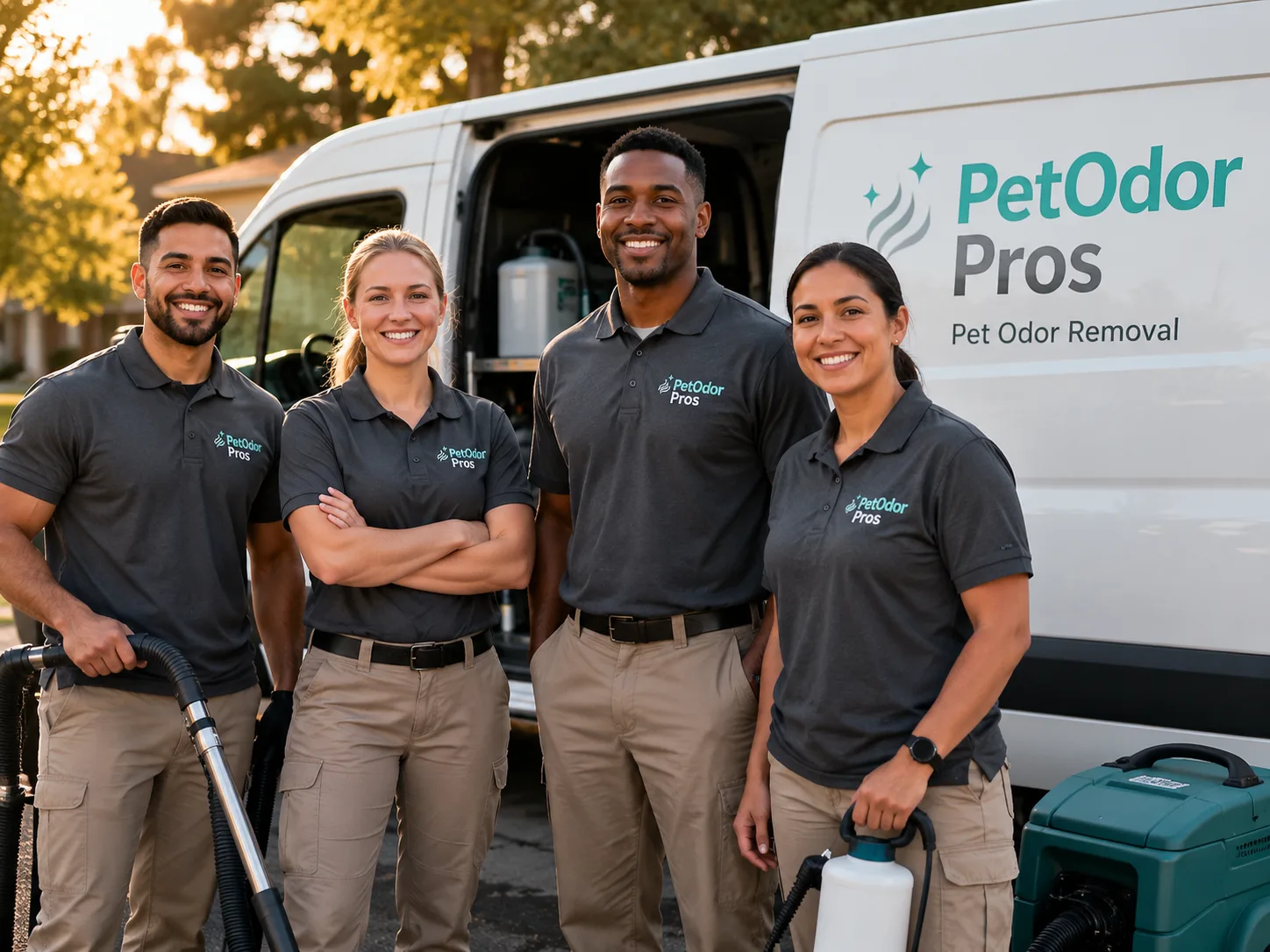 Pet Odor Removal team serving Rhome, TX